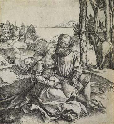 [Durer - The Ill-Assorted Couple, or the Offer of Love] 