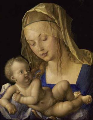 [Durer - Madonna of the Pear] 