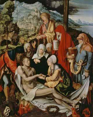 [Durer - Mourning of the Dead Christ] 