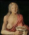 [Old Woman with a Bag of Coins]