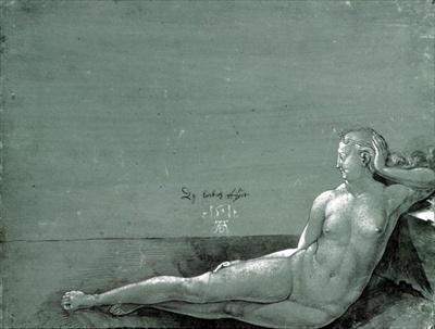 [Durer - Reclining Female Nude, 1501] 