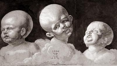 [Durer - Three Heads of Children] 