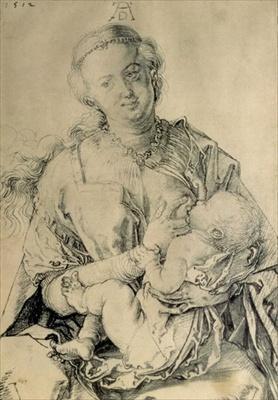 [Durer - Virgin Mary Suckling the Christ Child] 