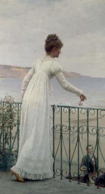 [Edmund Leighton - A Favour] 
