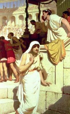 [Edmund Leighton - The Gladiators Wife] 