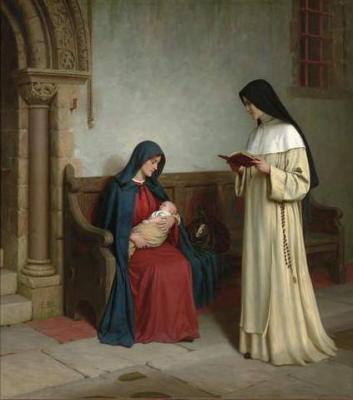 [Edmund Leighton - Maternity] 