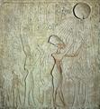 [Akhenaton Offering to Aton]