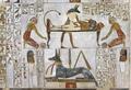 [Anubis Prepares the Royal Mummy]
