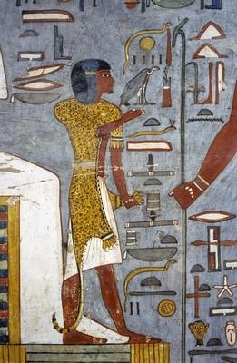 [Egyptian School - Iwnmutef Priest] 