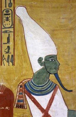 [Egyptian School - Osiris with Artists' Grid] 