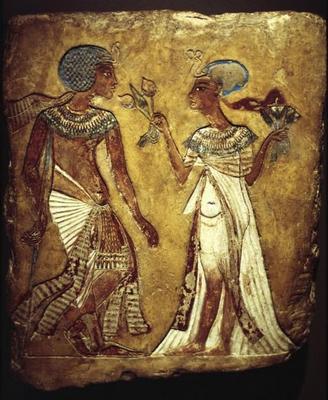 [Egyptian School - Walk in the Garden] 