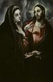 [Christ bids Farewell to his Mother]