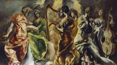 [El Greco - Concert of Angels] 