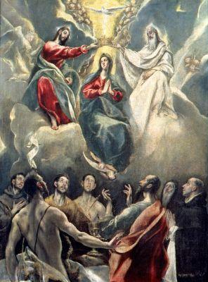 [El Greco - The Coronation of the Virgin] 
