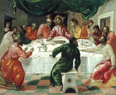 [El Greco - Last Supper, 1567] 