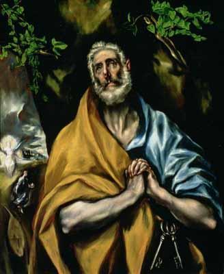 [El Greco - The Tears of St Peter, 1580] 