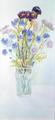 [Cornflowers and Asters]