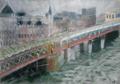 [Hungerford Bridge, from the South Bank]