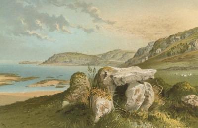 [English School - Jersey, Rozel Bay and Druidical Remains] 