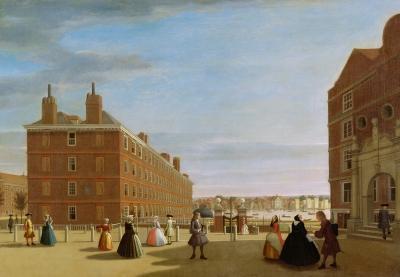 [English School - The Paper Buildings, Inner Temple, London] 