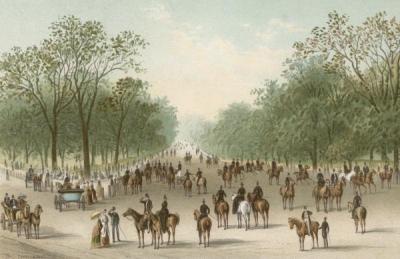 [English School - The Row, Hyde Park, London] 