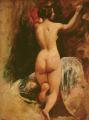 [Female Nude seen from the Back]