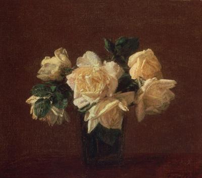[Fantin-Latour - Yellow Roses] 