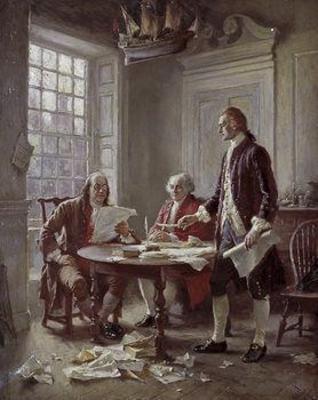 [Ferris - Drafting the Declaration of Independence] 