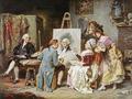 [The Painter and President Washington]