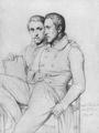 [Double Portrait of Hippolyte and Paul Flandrin]