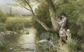 [By the Stream]