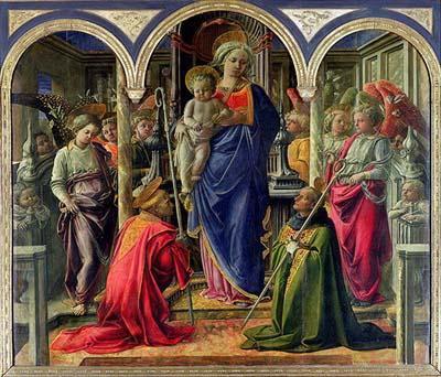 [Fra Lippi - The Barbadori Altarpiece] 