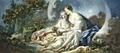 [Jupiter disguised as Diana tries to seduce Callisto]
