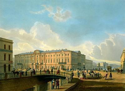 [Russian School - The Moyka Embankment, St. Petersburg] 