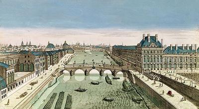 [French School - Perspective View of Paris] 