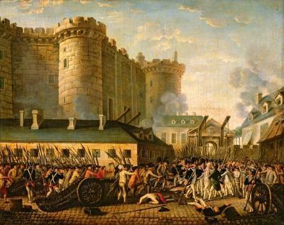 [French School - The Taking of the Bastille] 