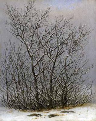 [Friedrich - Bushes in the Snow] 