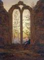 [The Dreamer, Ruins of the Oybin Monastery]
