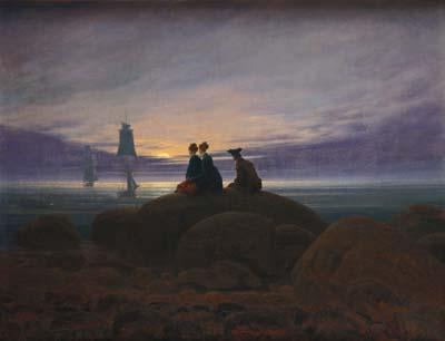 [Friedrich - Moon Rising Over the Sea] 