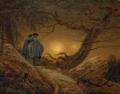[Two Men Contemplating the Moon]