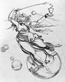 [The Mighty Mother Sails through the Air]