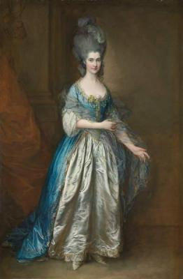 [Gainsborough - Portrait of Mrs William Villebois] 