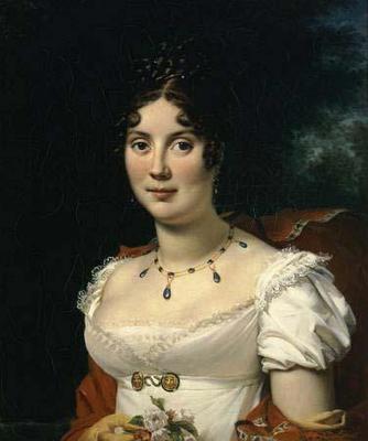 [Gerard - Portrait of a Lady in an Empire Dress] 