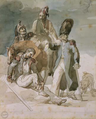 [Gericault - Episode from Napoleon's Retreat] 