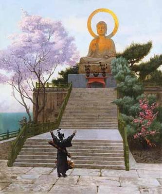 [Gerome - Japanese Imploring a Divinity] 