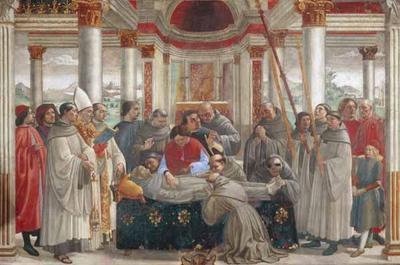 [Ghirlandaio - The Exequies of St Francis of Assisi] 