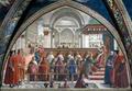 [Confirmation of St Francis of Assisi's Rules of the Order by Pope Honorius III]
