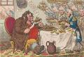[John Bull taking Luncheon]