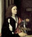 [Portrait of a Youth with a Helmet, Francesco Maria della Rovere]