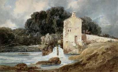 [Girtin - The Abbey Mill, Knaresborough] 